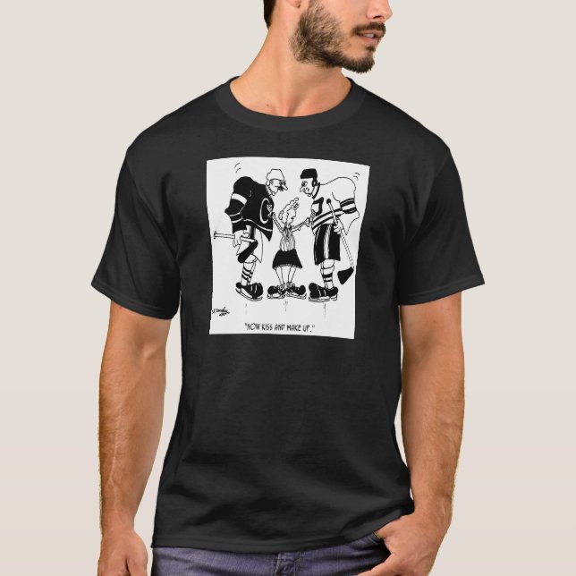 T-shirt Arbitre Grandmotherly d'hockey (Devant)
