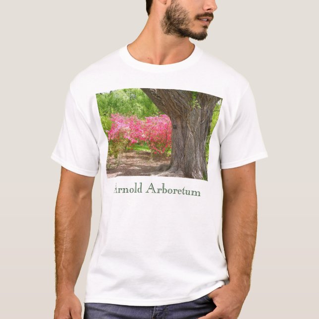 T-shirt Arborétum d'Arnold au printemps (Devant)