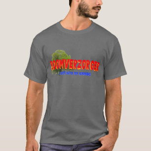 T-shirt Arboriste : Boomverzorger dutch pour superhero drô