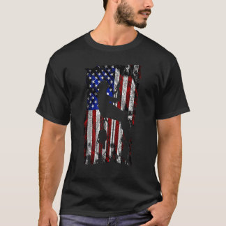T-shirt Arboriste Outils Drapeau Arbre Chirurgien Arboricu
