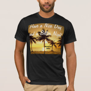 T-shirt Arbre à coco vintage Mombasa Raha Tee - shirt