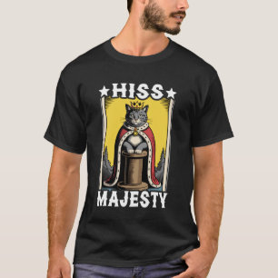 T-shirt Arbre à griffer Chat Hiss Majesty Chat