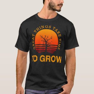 T-shirt Arbre avec petits Feuilles