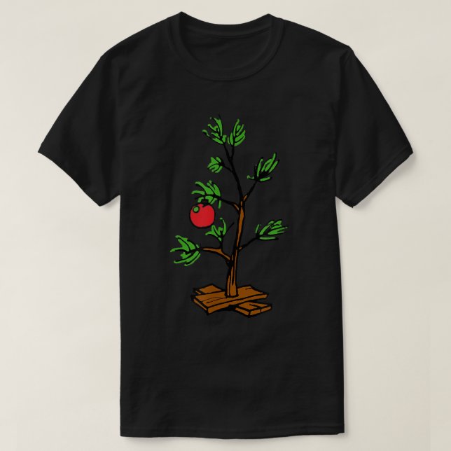 T-shirt Arbre Brown de vacances Peanuts Charlie (Design devant)