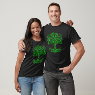 T-shirt Arbre Celtique Vert De Vie