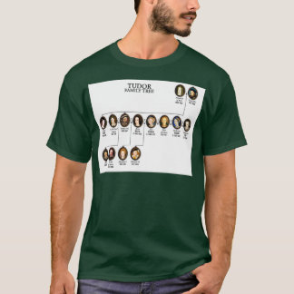 T-shirt Arbre de la famille Tudor