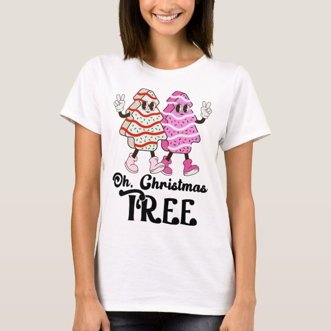 T-shirt Arbre de Noël (Devant)