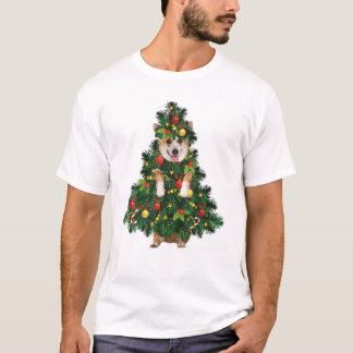 T-shirt Arbre de Noël 2024 Corgi