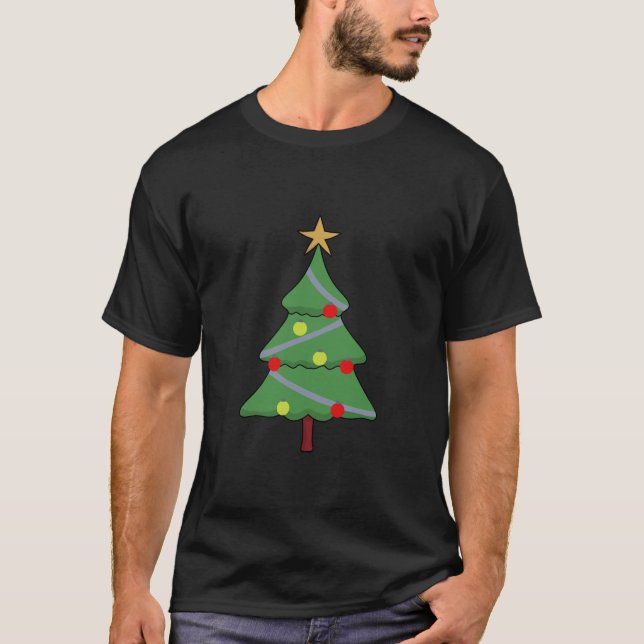 T-shirt Arbre de Noël adorable (Devant)
