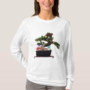 T-shirt Arbre de Noël Bonsai