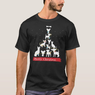 T-shirt Arbre de Noël Chihuahua pour Chihuahua Noël T