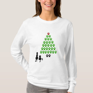 T-shirt Arbre de Noël du Pet Lover