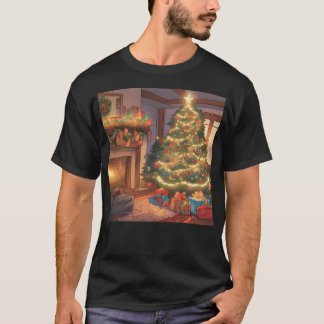 T-shirt Arbre de Noël magique