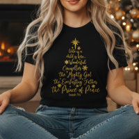 Arbre de Noël "Pour nous un enfant est né"
