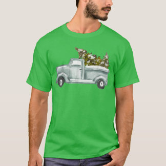 T-shirt Arbre de Noël sur camion de Noël