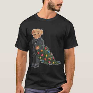 T-shirt Arbre de polo de Noël Premium
