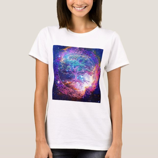 T-shirt Arbre de santé de la vie (Devant)