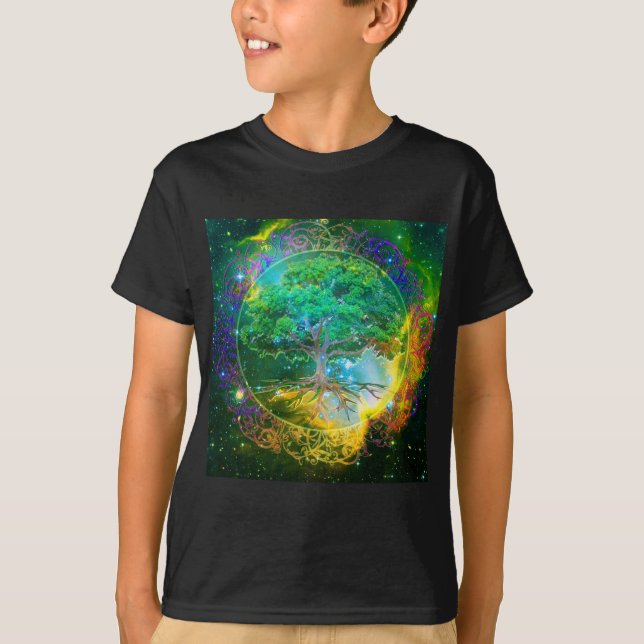 T-shirt Arbre de santé de la vie (Devant)
