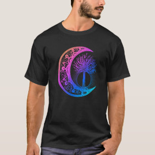 T-shirt Arbre de vie mandala chakra zen yoga symbole Om Bo