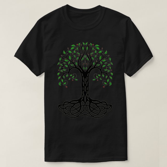 T-shirt Arbre de vie Yggdrasil 4 (Design devant)