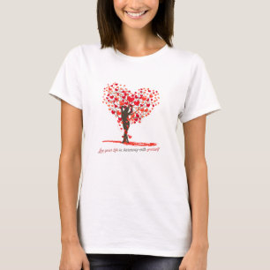T-Shirt Arbre du Cœur pour l'équilibre intérieur