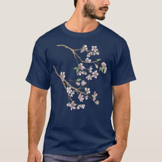 T-shirt Arbre japonais en fleurs de cerisier Japon Flo Pri