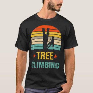 T-shirt Arbre Profession Escalade Arboriste Lumberjack Arb