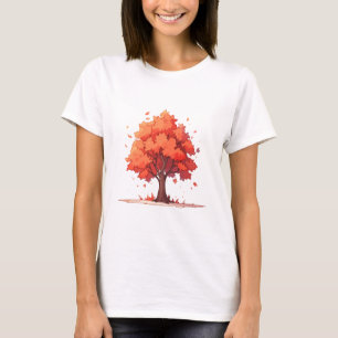 T-shirt Arbre sérénité d'automne