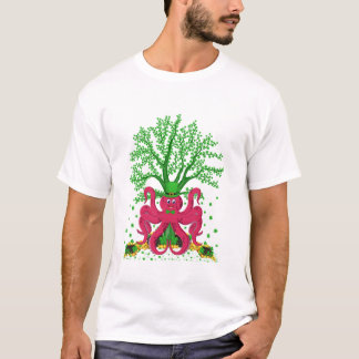 T-shirt Arbre shamrock Leprechaun