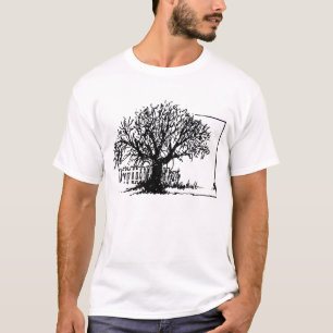 T-shirt Arbre solitaire