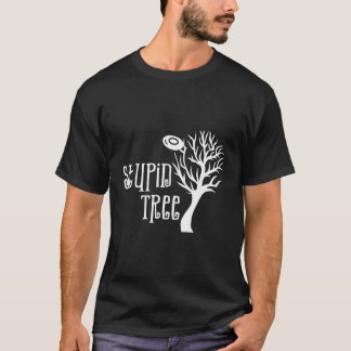 T-shirt Arbre Stupide - Drôle Disque Golf