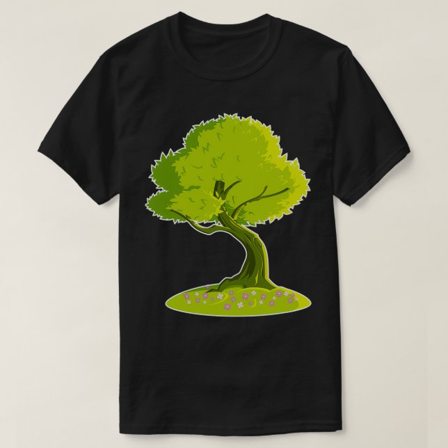 T-shirt arbre vert 1 (Design devant)
