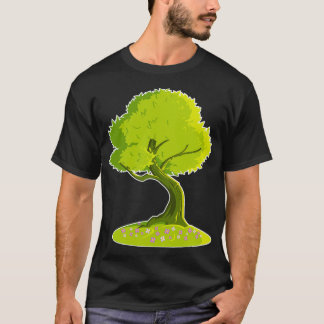 T-shirt arbre vert 1