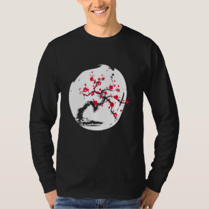T-shirt Arbres Bonsaï Fleurs I Jardin Jardinier Zen Japona