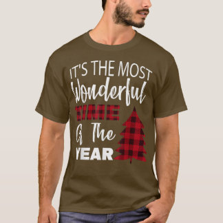 T-shirt Arbres De Noël C'Est Le Moment Le Plus Merveilleux