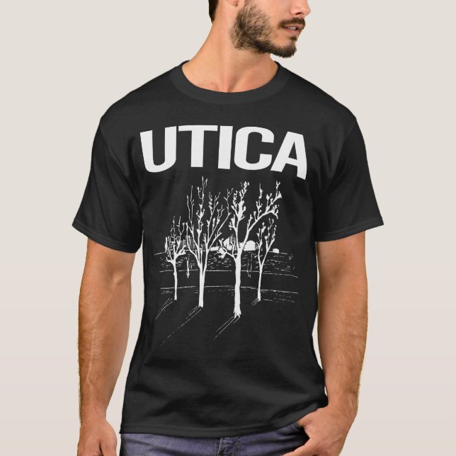 T-shirt Arbres de rue Utica (Devant)
