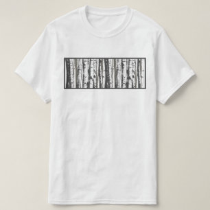 T-shirt arbres de tremble