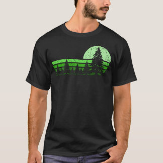 T-shirt Arbres fauniques Nature Forêt Randonnée