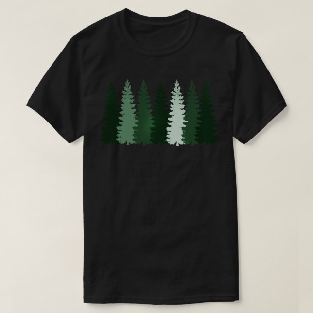T-shirt Arbres forestiers (Design devant)