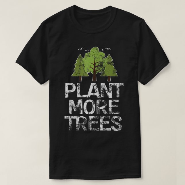 T-shirt Arbres plantes Arbres Hugger Jour des terres Arbor (Design devant)