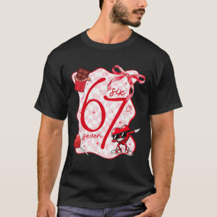 T-shirt Arc Coquette Six Sept 67 Mème Cœur Dabbing Saint-V