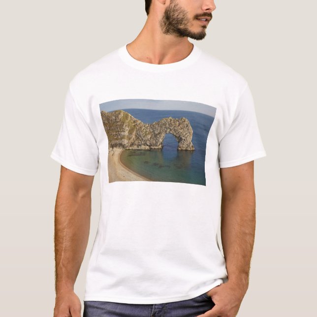T-shirt Arc de Durdle Door, Côte Jurassique Patrimoine mon (Devant)