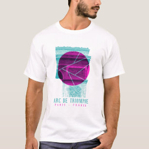 T-shirt Arc De Triomphe Paris France