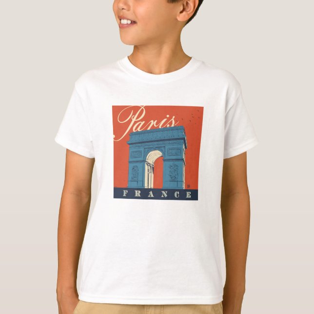 T-shirt Arc de Triomphe | Paris, France (Devant)