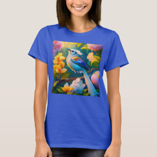 T-shirt Arc en arc-en-ciel Jay Imaginaire Bird