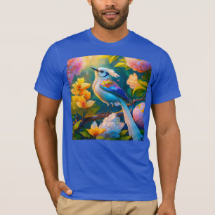 T-shirt Arc en arc-en-ciel Jay Imaginaire Bird