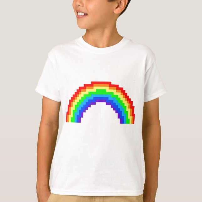 T-shirt arc-en-ciel (Devant)