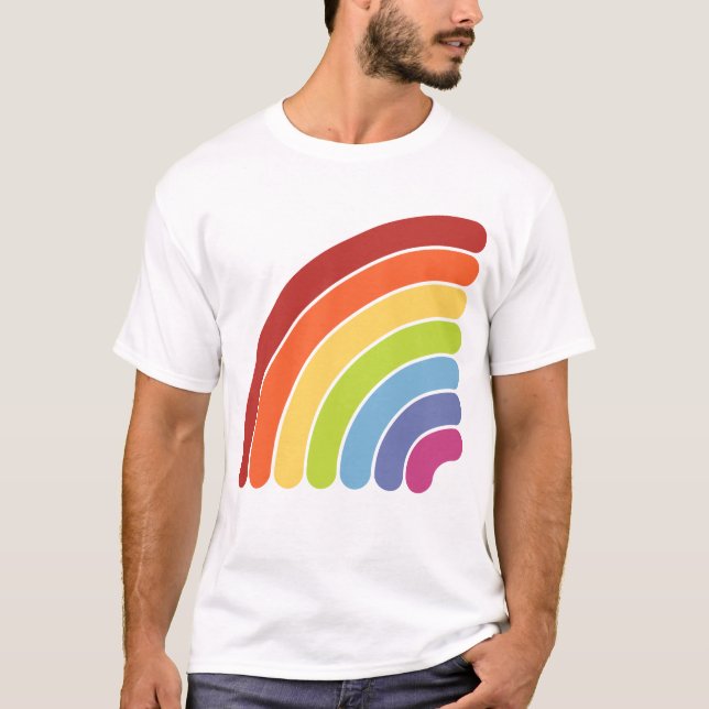 T-shirt Arc-en-ciel (Devant)