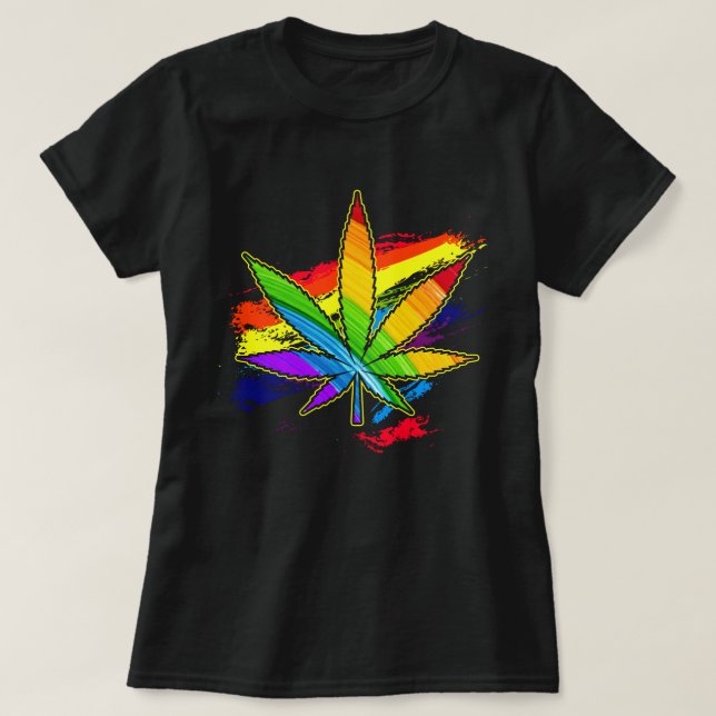 T-shirt Arc-en-ciel (Design devant)