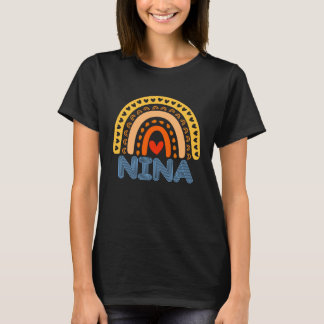 T-shirt Arc-en-ciel Boho NIna